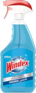 Windex Original Blue Glass Cleaner Spray Bottle 750ml - افضل منظف للزجاج