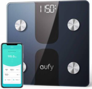 eufy Smart Scale C1 with Bluetooth Body Fat Scale Wireless Digital Bathroom Scale - افضل ميزان جسم الكتروني