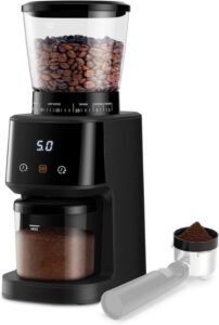 ibsun Conical Burr Coffee Grinder 31 Precise Grind Settings - افضل آلة طحن القهوة